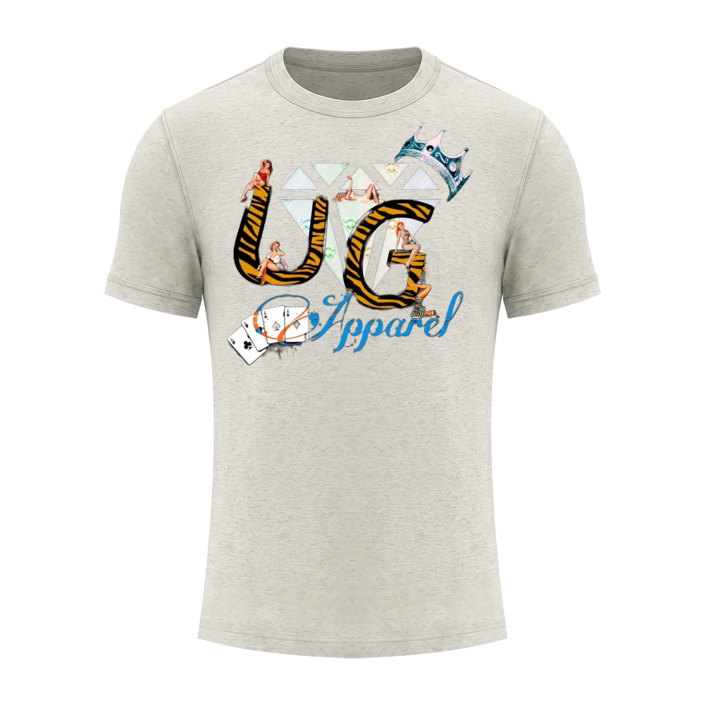 "UG Apparel's: Aces in Their Places" Unisex Heavyweight Slim Fit T-Shirt