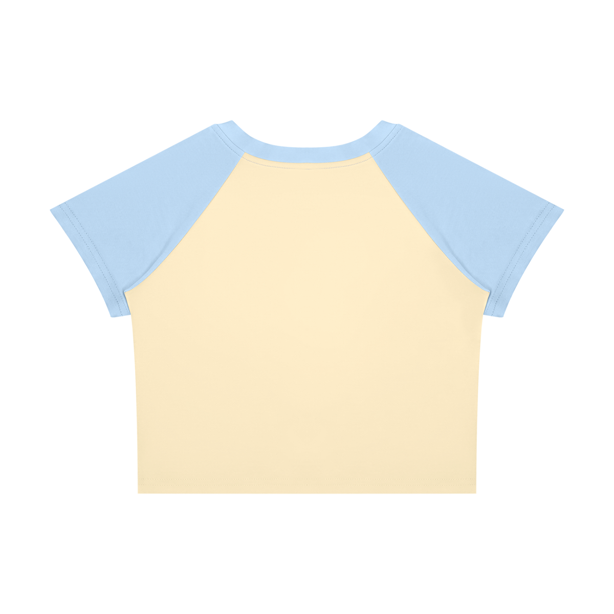 Women’s Raglan Color Block Baby T-Shirt "Ungodly Ice Cream"