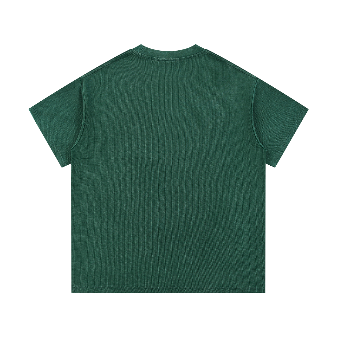 "Motion Over Emotions" Mineral Wash Waffle Knit T-Shirt