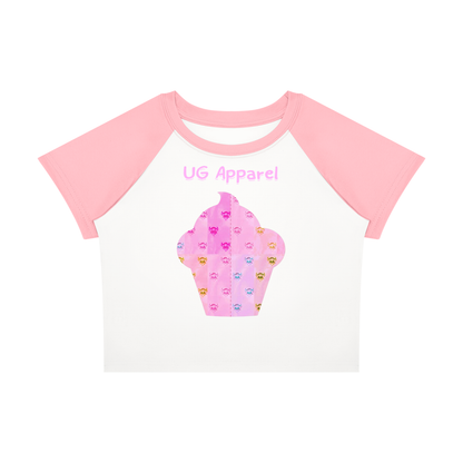 Women’s Raglan Color Block Baby T-Shirt "Ungodly Ice Cream"