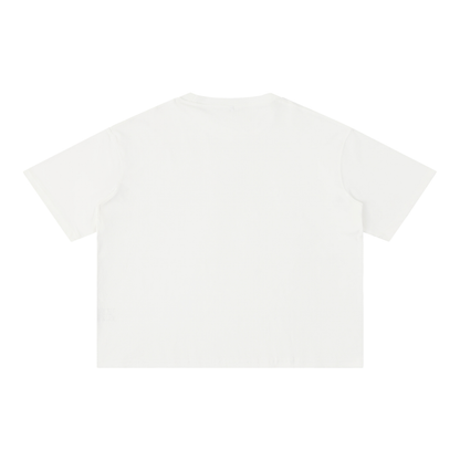 "Big Steppin" Mineral Wash Boxy Cotton T-Shirt