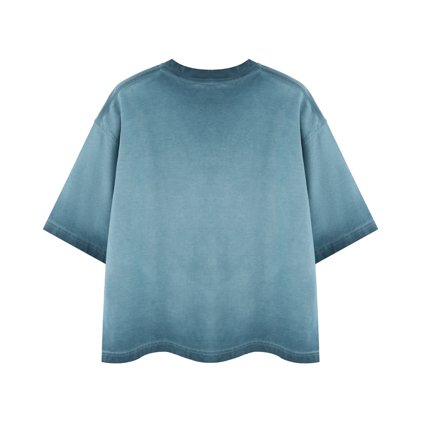 "Head on a Swivel" Unisex Reverse Dyed Boxy T-Shirt