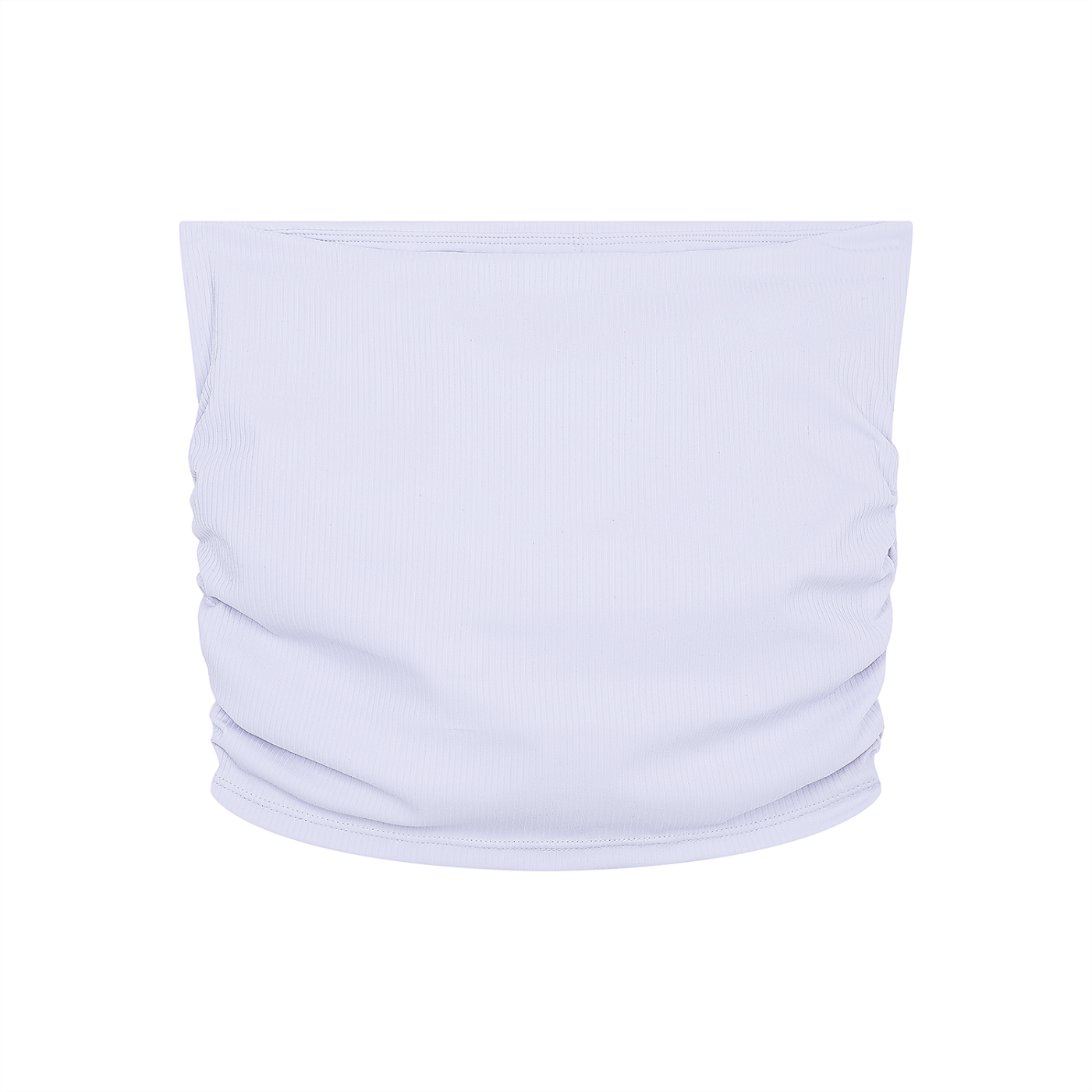 Women’s "Ungodly Apparel" Ruched Cropped Yoga Tube Top