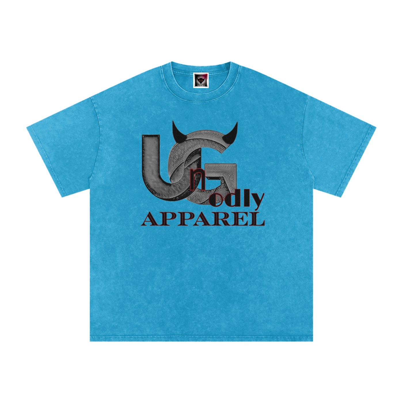Snow Washed UG Apparel Oversized Cotton T-Shirt