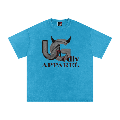 Snow Washed UG Apparel Oversized Cotton T-Shirt
