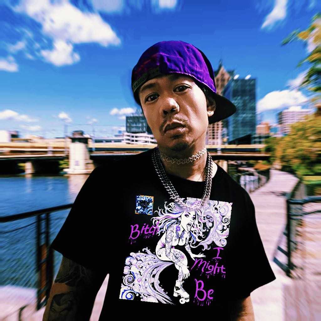 "Bitch I Might Be" Unisex Heavy Cotton Tee - Retro Skate Vibe
