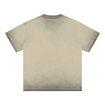 "Earned, Not Given" Reverse Dyed Loose Cotton T-Shirt