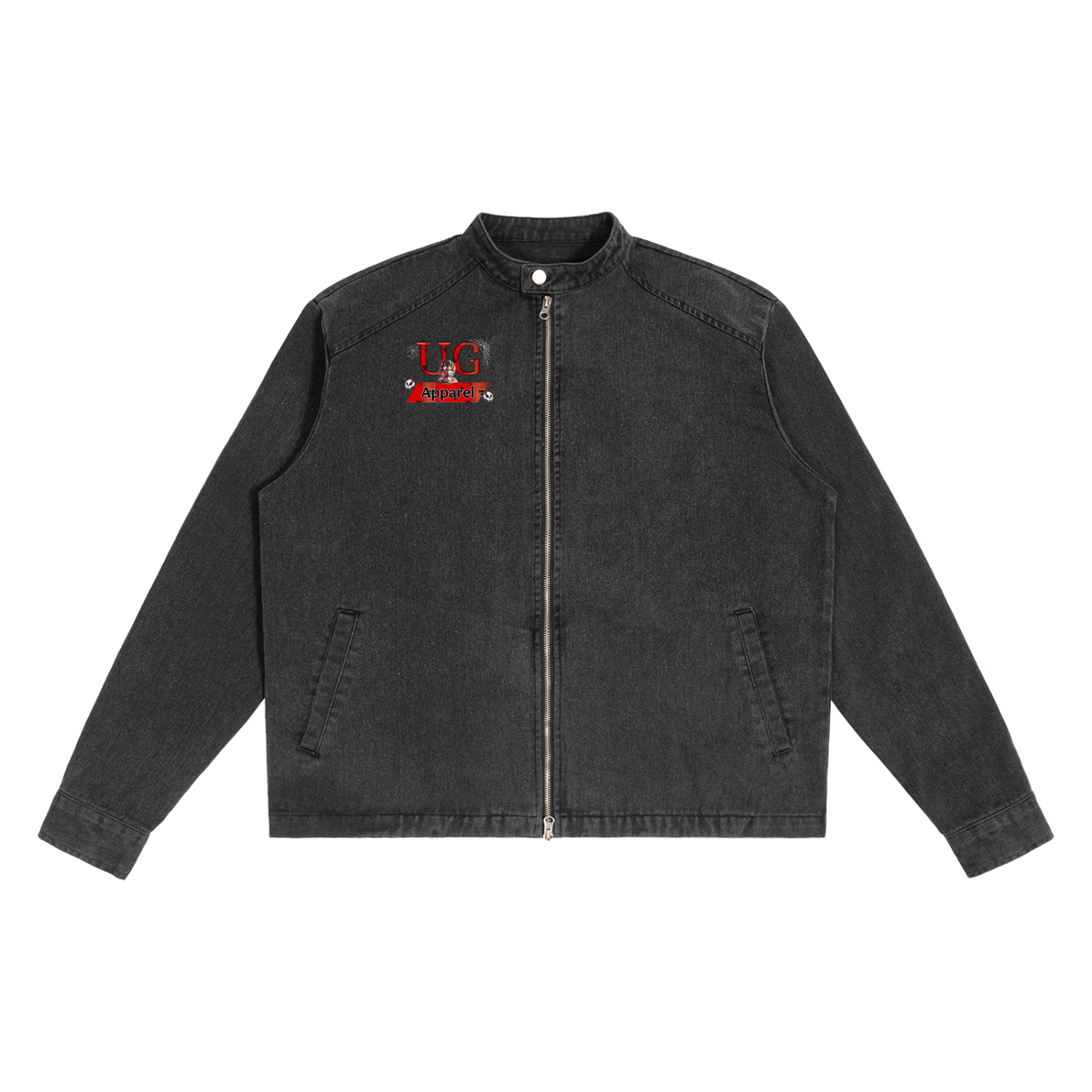 "UG Apparel Certified Chaos Dealer" Denim Vintage Washed Jacket