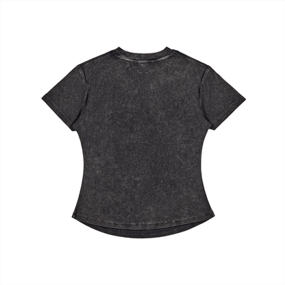 "UG Apparel" Vintage Washed Bodycon Cotton T-Shirt