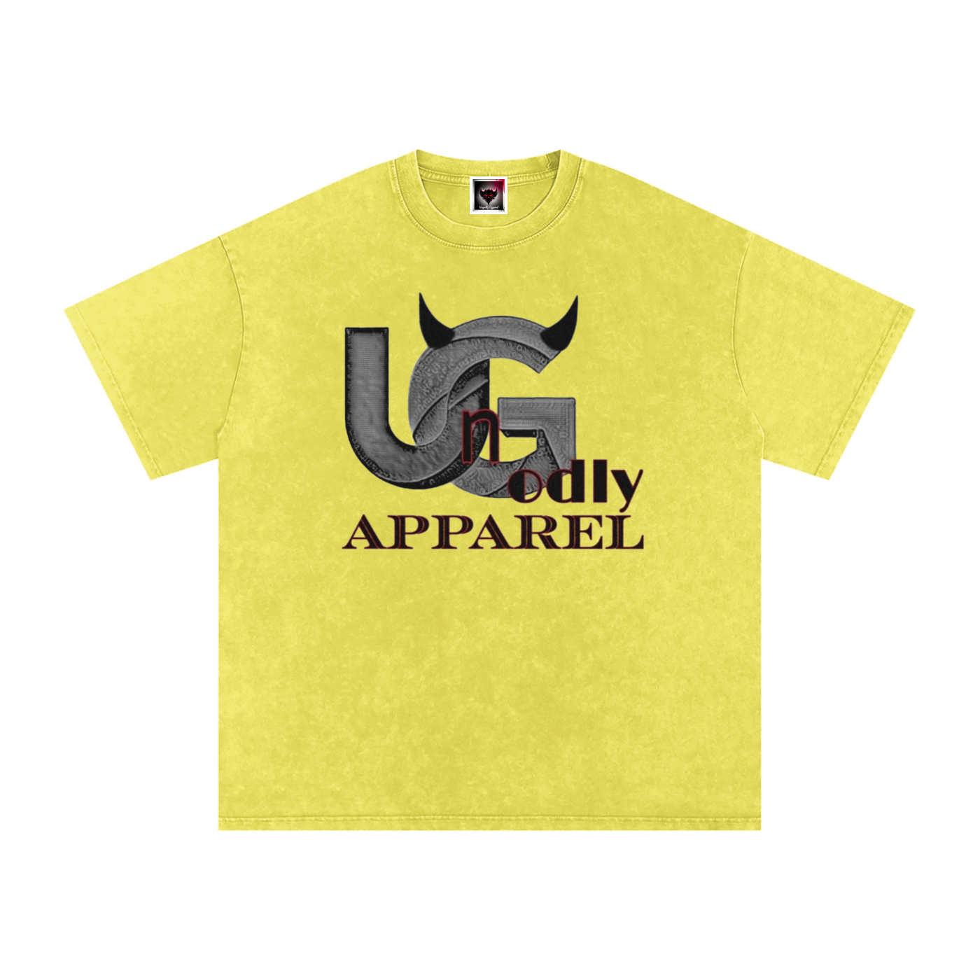 Snow Washed UG Apparel Oversized Cotton T-Shirt