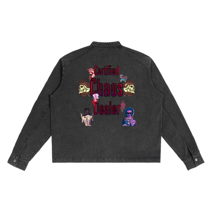 "UG Apparel Certified Chaos Dealer" Denim Vintage Washed Jacket