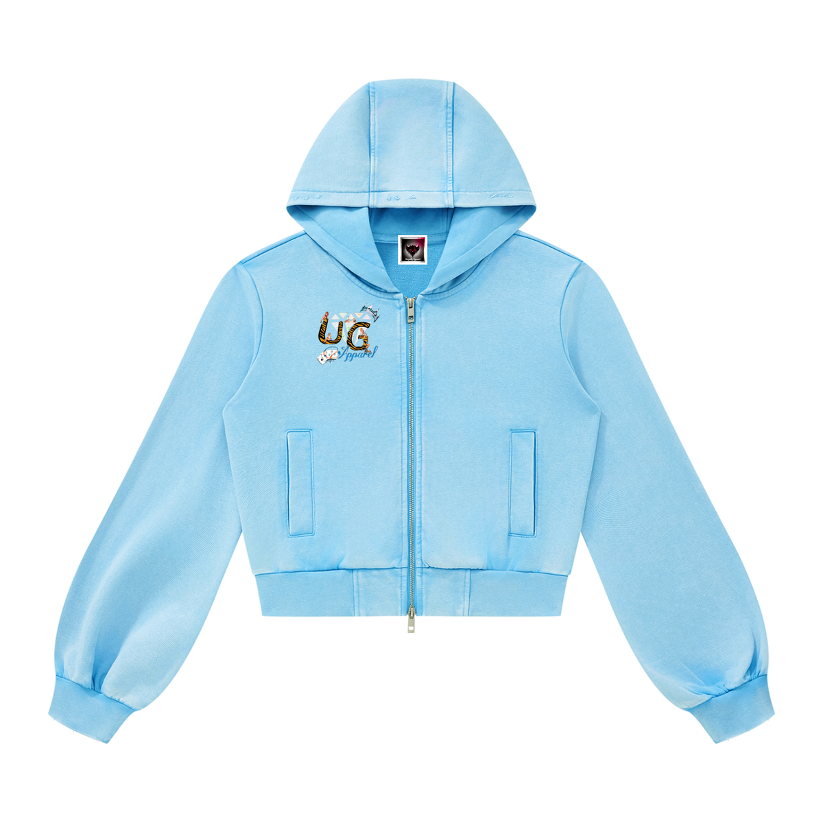 "1 of 1" Women’s Vintage Wash Full Zip Hoodie