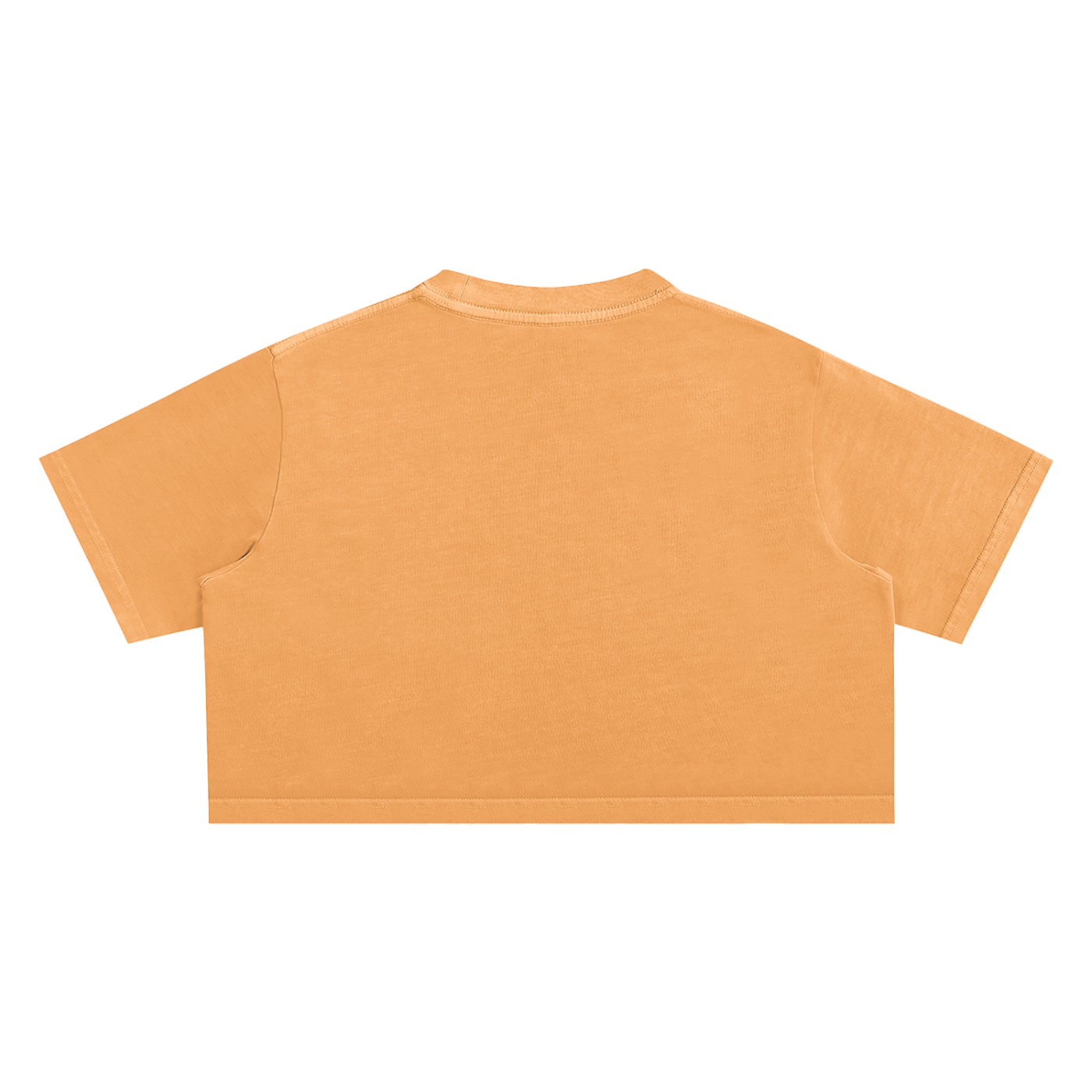 "Good vs Evil Abstract Art" Snow Washed Crop Top