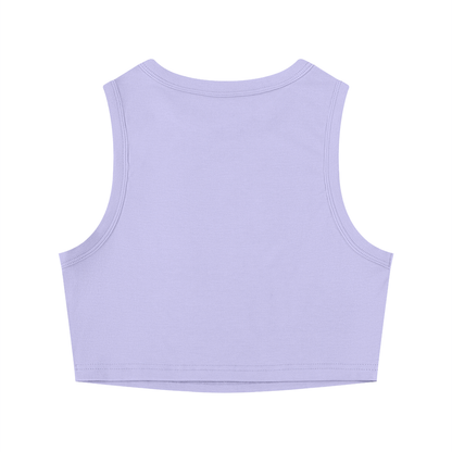 Women's "Ungodly Tiger" Tight Crewneck Crop Tank Top