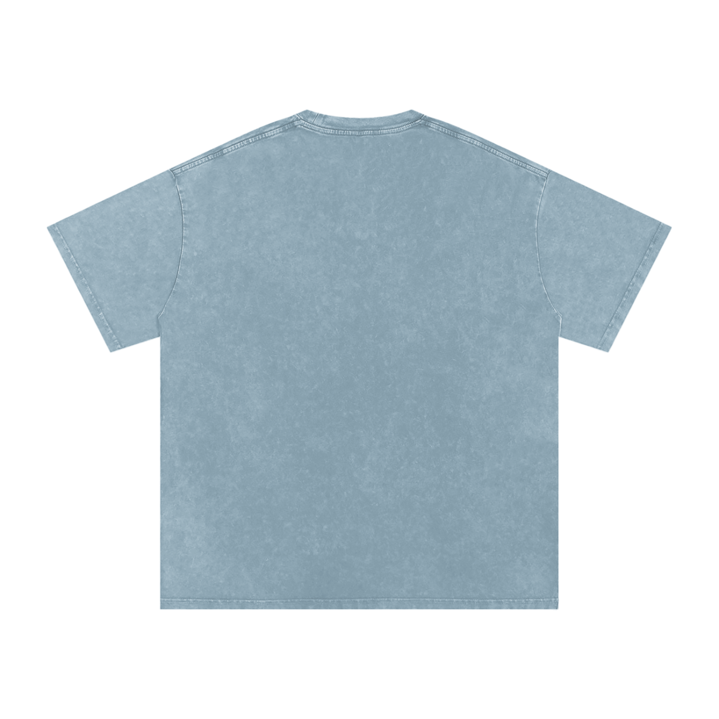 Snow Washed "Ungodly Puzzle" Oversized Cotton T-Shirt