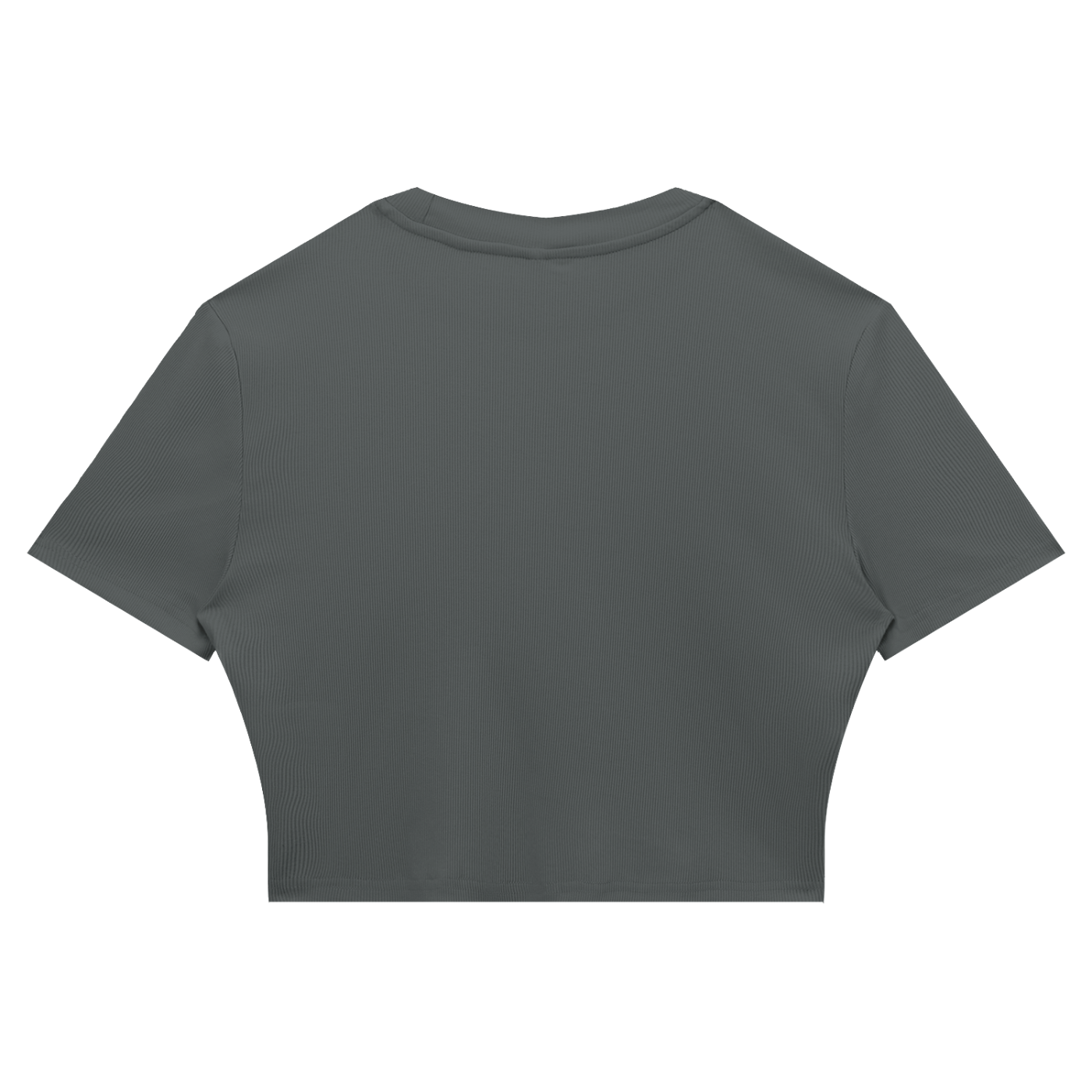 "Green UG Apparel" Women's Slim Ribbed Crop T-Shirt