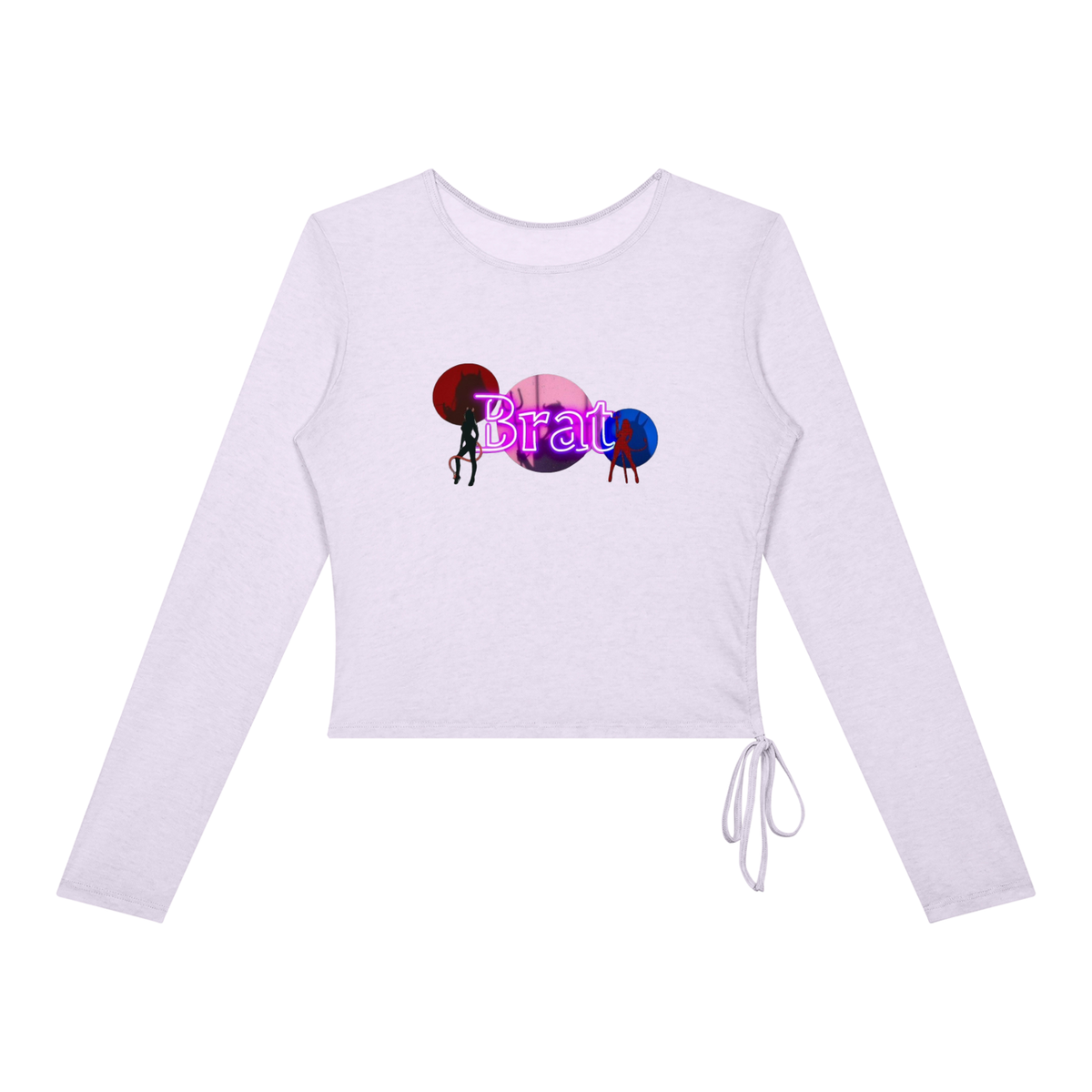 "Brat" Women's Yoga Cover Up Tops