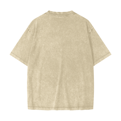 "CEO of Bad Decisions" Heavyweight Snow Washed T-Shirt