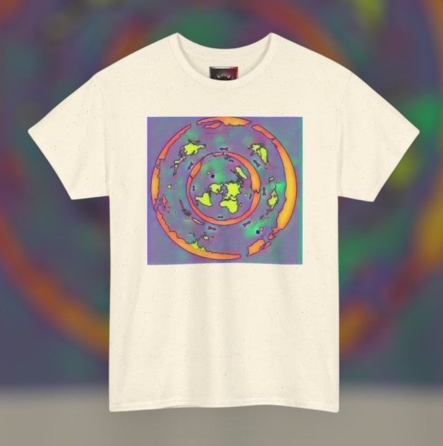 Psychedelic Flat Earth T-Shirt