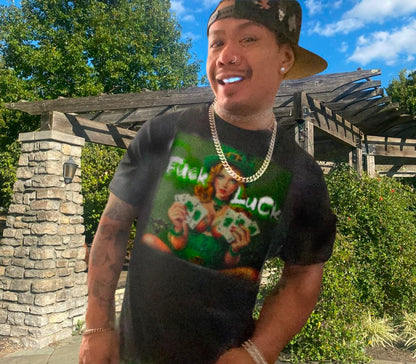 "F*ck Luck" Unisex Heavy Cotton Tee