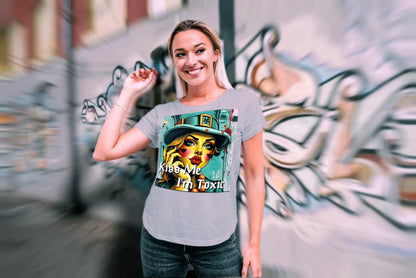 "Kiss Me Toxic" Women's Softstyle Tee