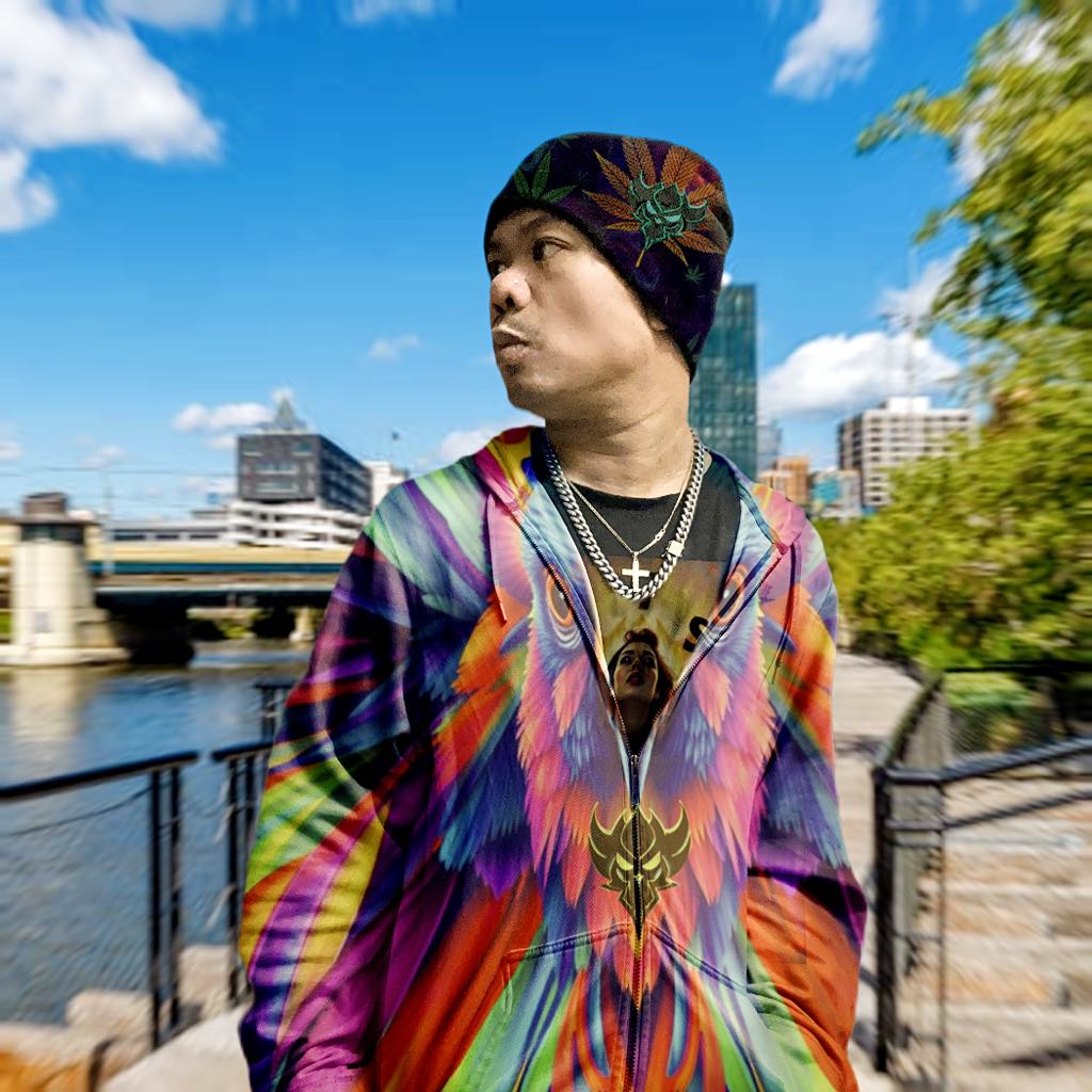 Men's "Perico" Full-Zip Hoodie (AOP)