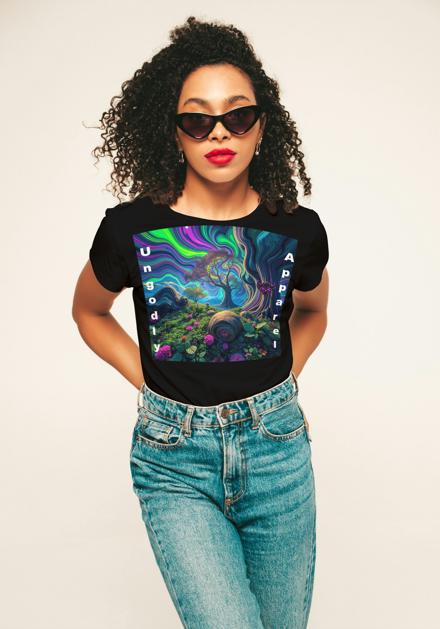 Women’s Softstyle Tee - Ungodly Apparel Artistic Design